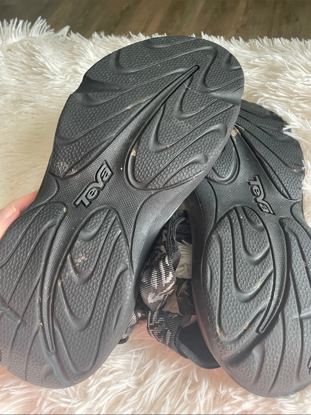 Teva Men’s Black Outdoor Comfort Sandals